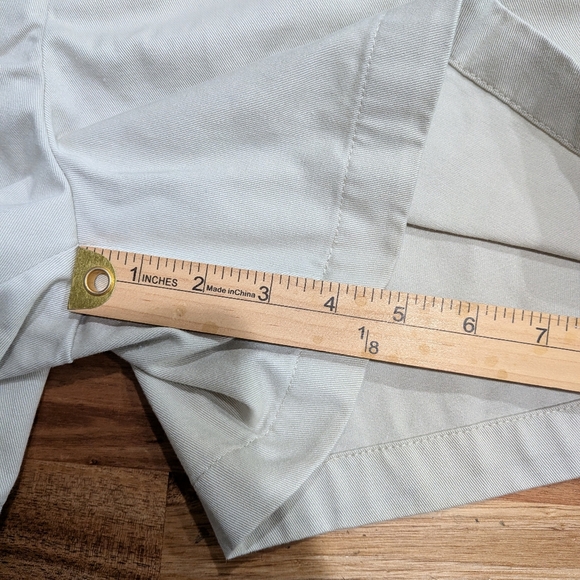Ralph Lauren Sport Vintage Khaki Chino Shorts Womens Size 10 Beige Cotton Preppy - Picture 7 of 9